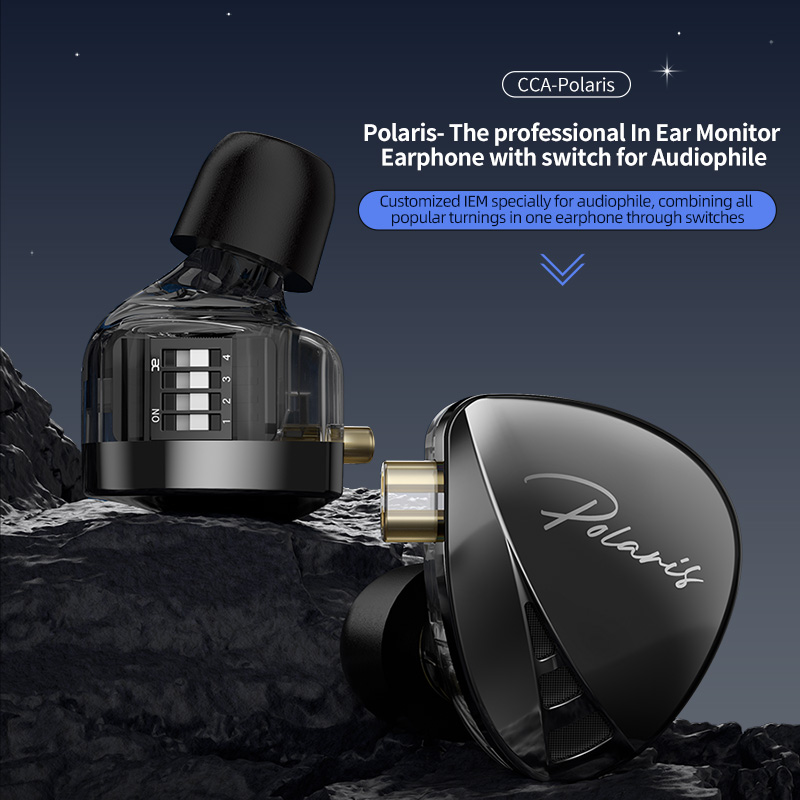 Sports Earphone Hook - CCA Polaris 이어폰 HIFI Bass 이어