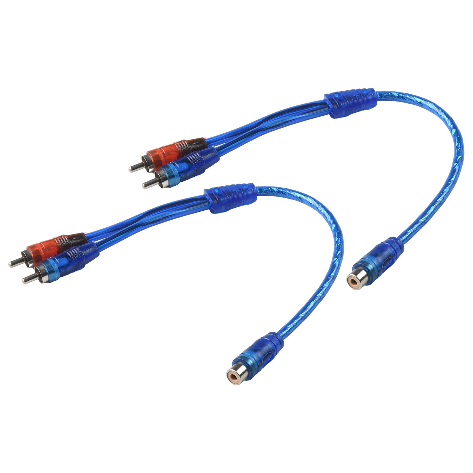 2개입 RCA 오디오 케이블 키트 