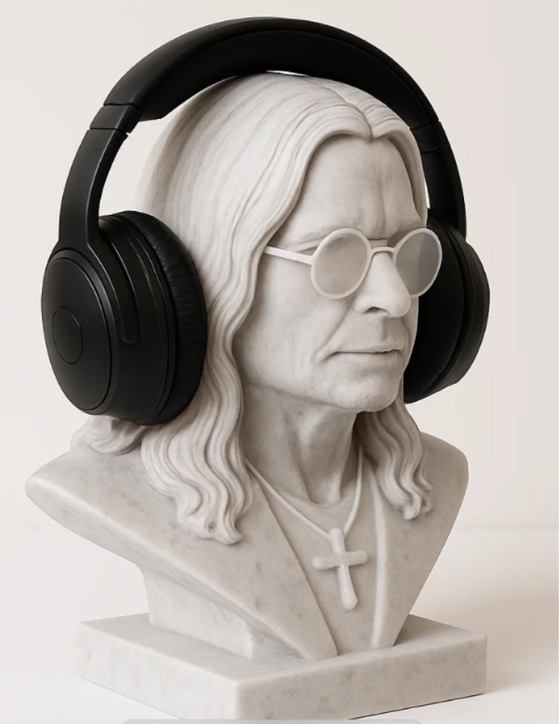 헤비메탈 록 레전드에서 영감을 받은 헤드폰 스탠드, 오 - Headphone Stand Desk 리뷰 및 가격