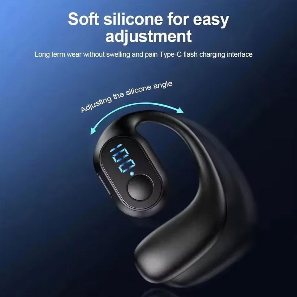 LED 디스플레이 무선 블루투스 5.3 이어폰 경량 헤 - Sports Earphone Hook 리뷰 및 가격