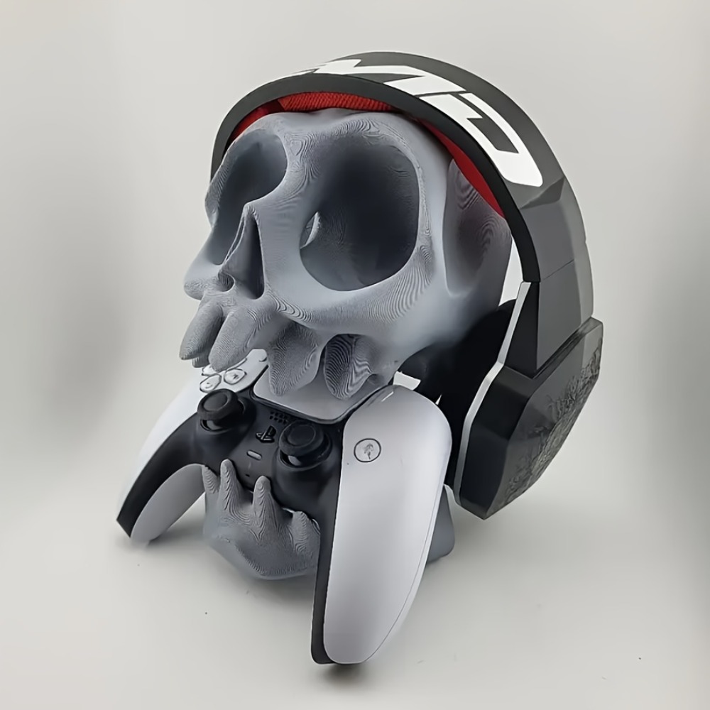 해골 모양 컨트롤러 스탠드 헤드폰 홀더 2-in-1 게 - Headphone Stand Desk 리뷰 및 가격