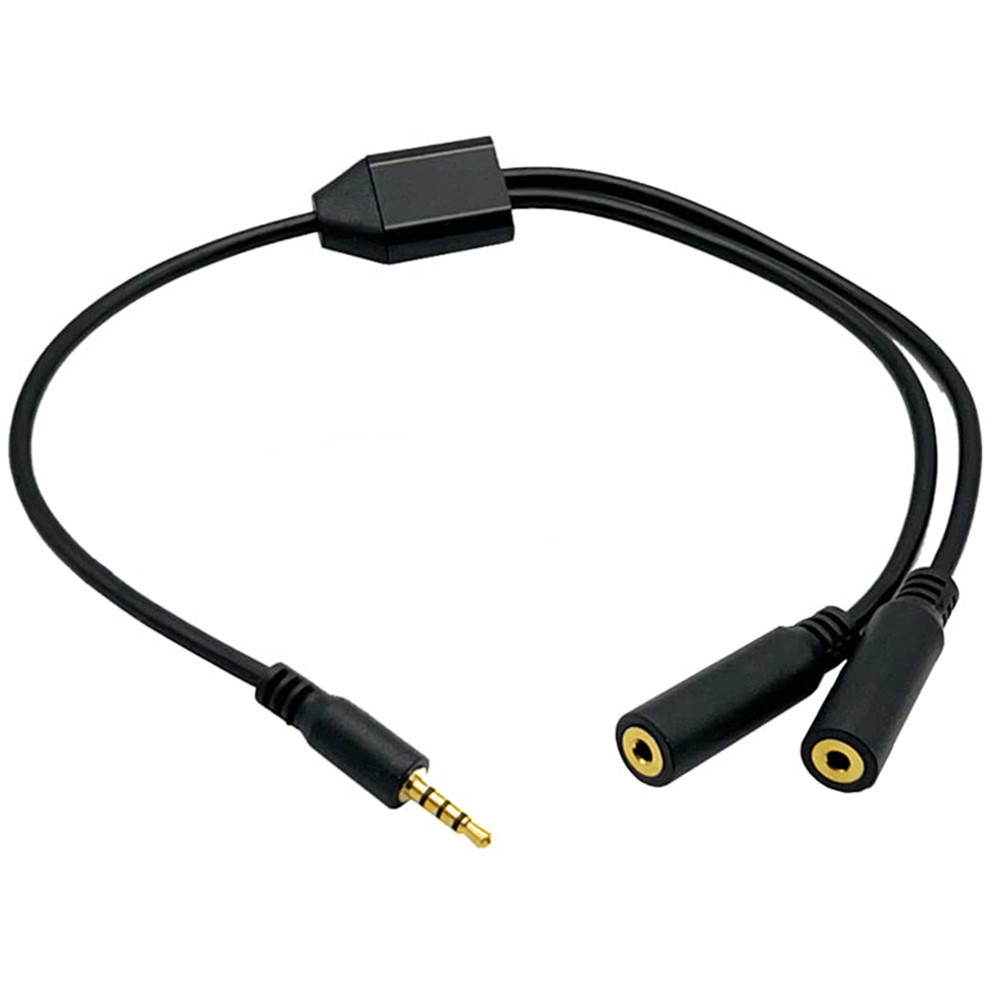 금도금 4극 2.5mm 남성-듀얼 2.5mm 여성 Y  - Audio Splitter Y 리뷰 및 가격
