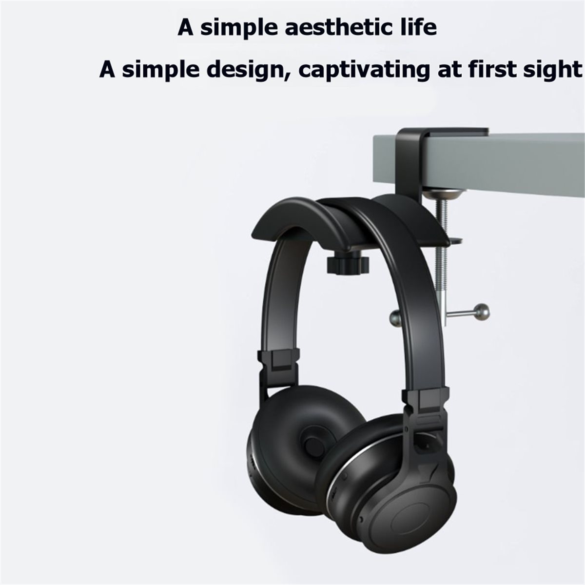 DT75BG 조절 가능 회전식 암 클램프 PC 게임용  - Headphone Stand Desk 리뷰 및 가격