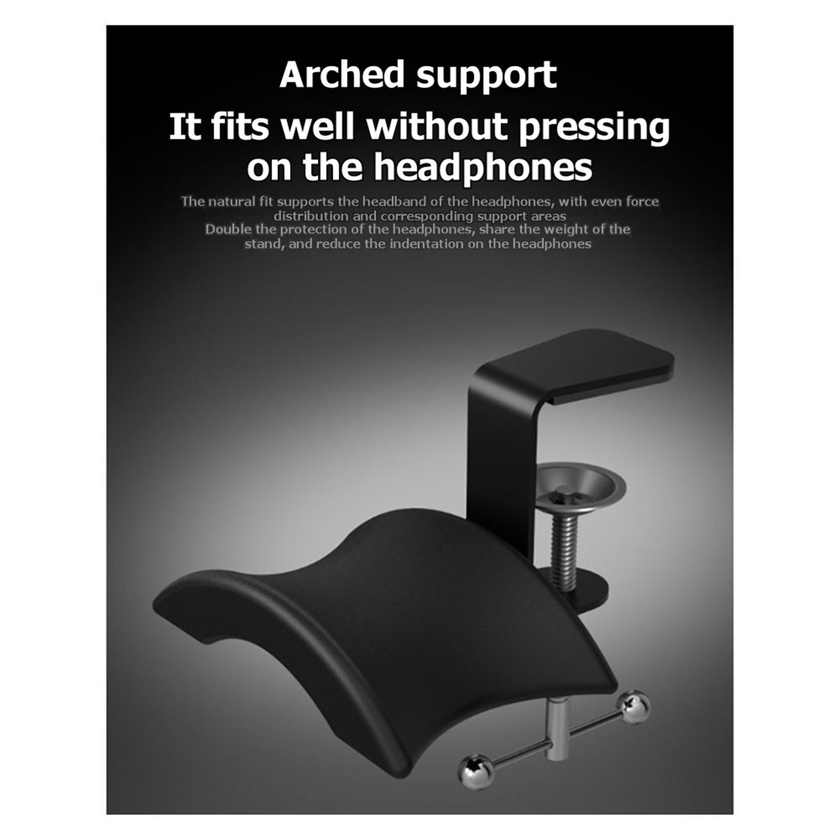 DT75BG 조절 가능 회전식 암 클램프 PC 게임용  - Headphone Stand Desk 리뷰 및 가격